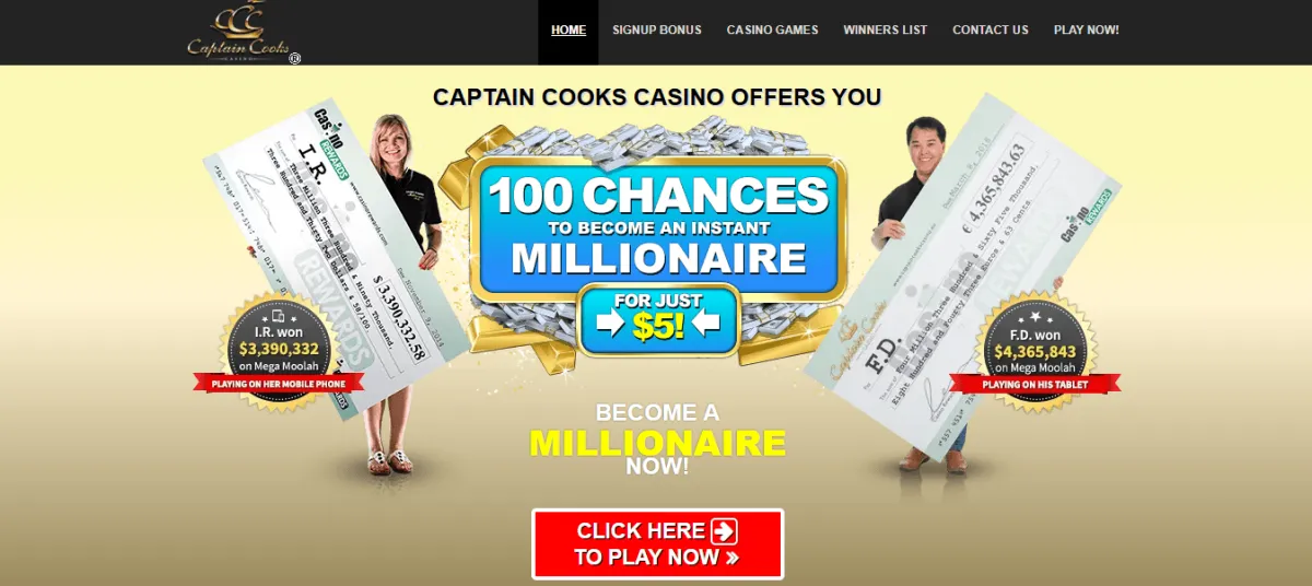 Captain Cooks Casino