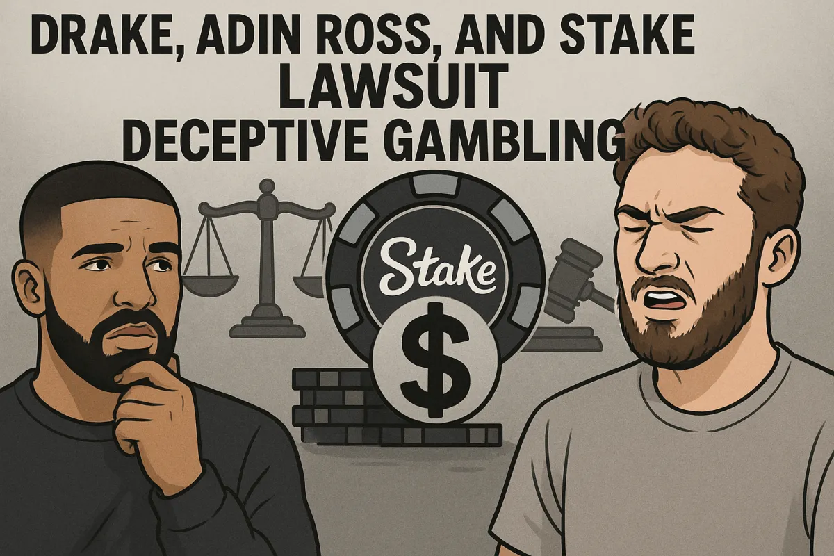 Drake and Adin Ross and Stake casino face class action lawsuit
