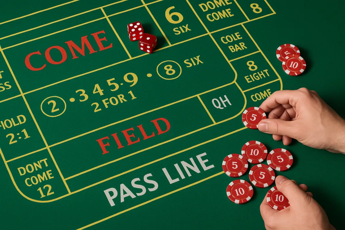 Crap betting strategy