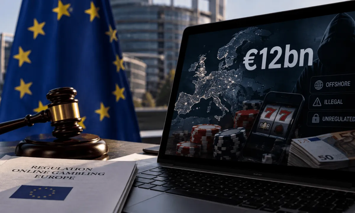 Europe's Illegal Online Gambling Market Reaches €12bn in Revenue