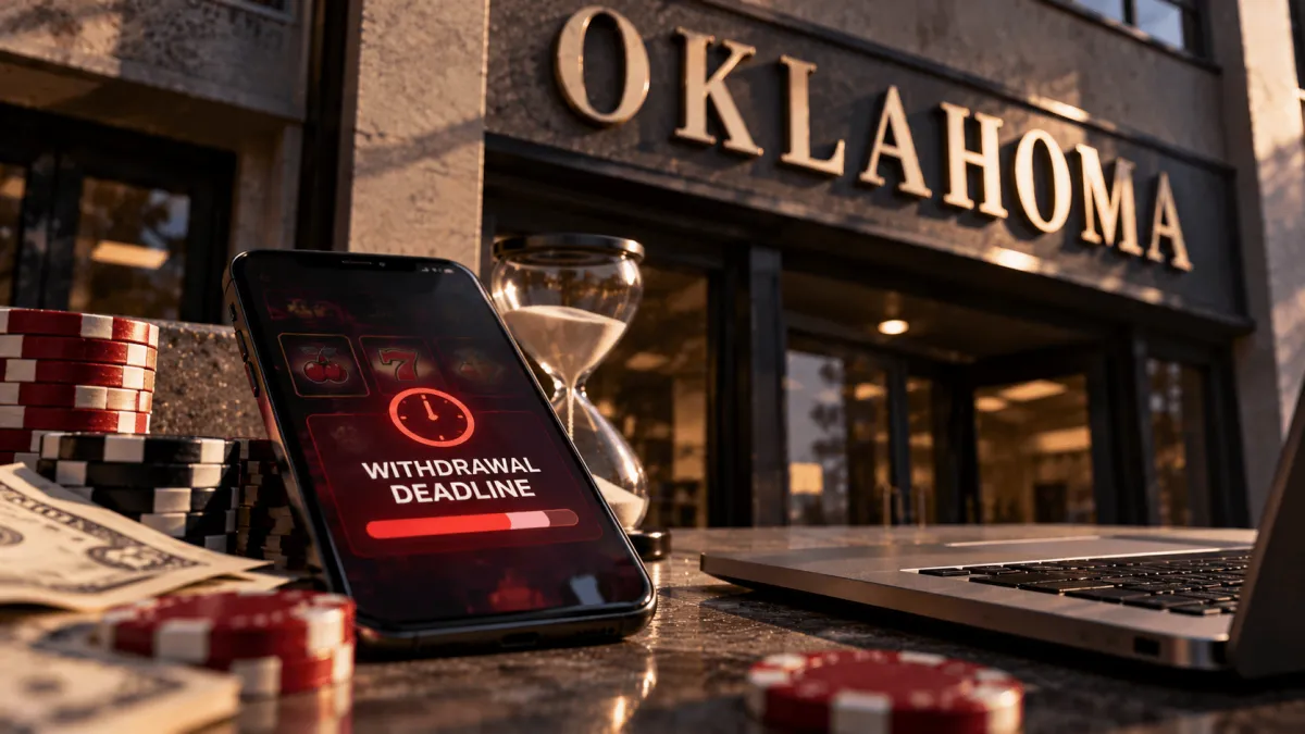 Oklahoma Sweepstakes Casino Ban Leaves Players Facing Withdrawal Deadline