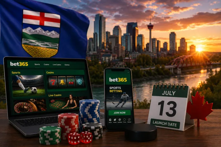 Alberta iGaming Market Adds bet365 Before July Launch