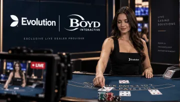 Evolution Becomes Exclusive Live Dealer Provider for Boyd Interactive