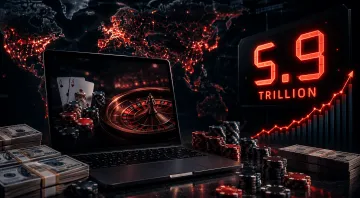 Illegal Online Gambling Market Hits $5.9 Trillion Worldwide in 2025